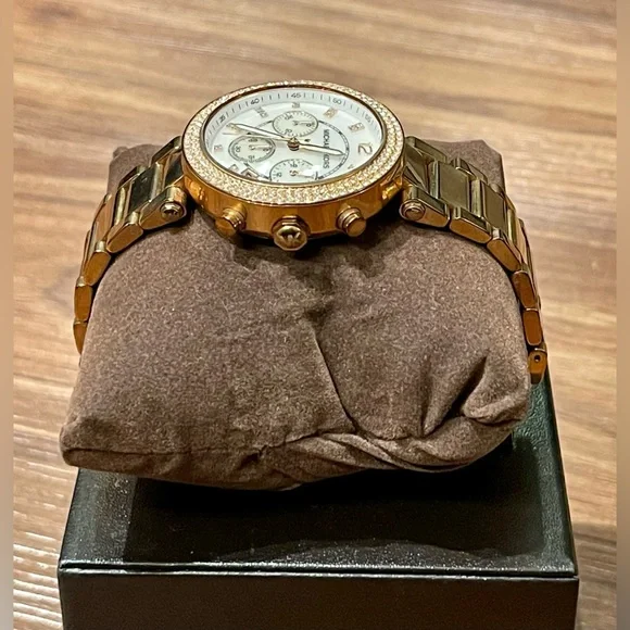 Authentic Michael Kors MK5491 Rose Gold Stainless Steel